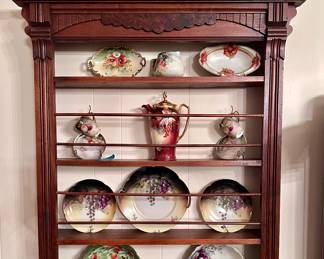 Antique Plate Rack