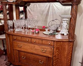 Magnificent Antique Sideboard