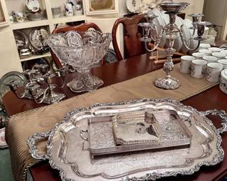 Fantastic Silver Plate Serving Pieces