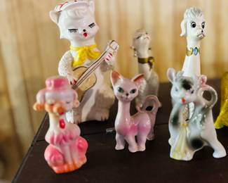 MCM Cat Figurines/Night Light 