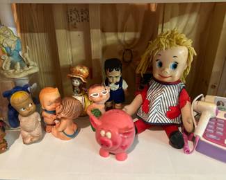 Vintage Kissing Dolls 