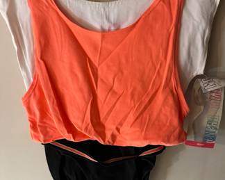 Vintage Workout Leotards, Leg Warmers 