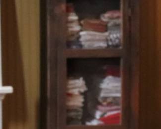 DR Brown LInen Cabinet