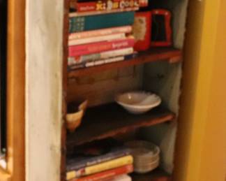 Kitchen Wood Book shelf