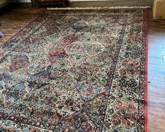 #60 - $500 - Karastan rug 8'8"x12' multicolor panel Kirman style-just cleaned 