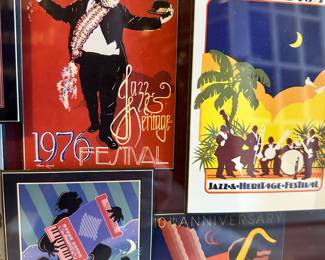 #49 - $100 - New Orleans collage of cards 24x23