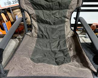 #100 - $50 EACH - Bass Pro Shop Extra Large Camp Chairs, 2 available like new 38Hx28wx28d