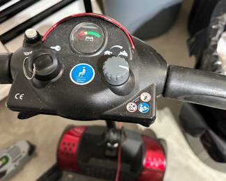 #101 - $100 - Go go elite traveler scooter, needs new battery 33hx33wx36d
