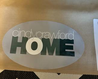 $44 - $400 - Cindy Crawford Home set of 2 zebra chairs 38x31x38 with 1 ottoman 18x29x22
