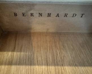 #38 - $480 - Bernhardt Asian china cabinet 6Tx5Lx17D
