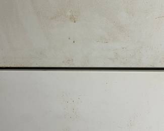 #109 - $120 - Whirlpool designer style refrigerator / freezer as is