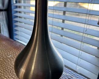 #56 - $70 - Pair of metal lamps 28x14