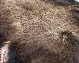 #85 - $220 - Brown bear skin 72wx69L