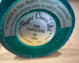 #21 - $300 for the lot - Buyer's choice - The Carolers 17 + accessories 
