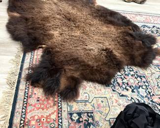 #85 - $220 - Brown bear skin 72wx69L