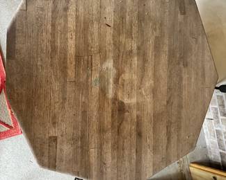 #115 - $90 - Tall wooden table