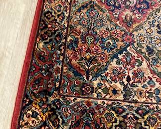 #29 - $180 - Karastan Wool runner paisley 2ft 6inx12ft 