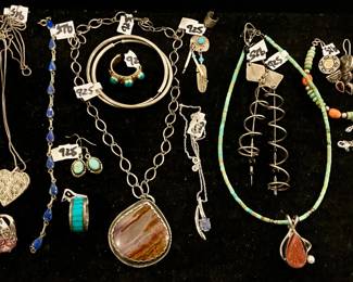 Vintage Sterling silver jewelry 