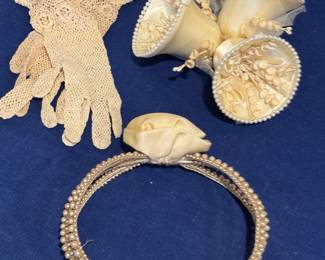 Antique wedding accessories 