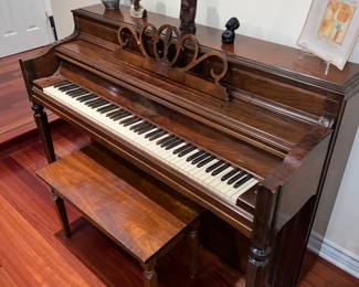Chickering upright piano 
