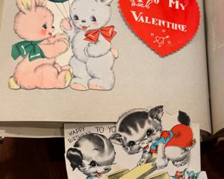 Vintage greeting cards 