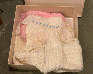 Vintage baby clothing 