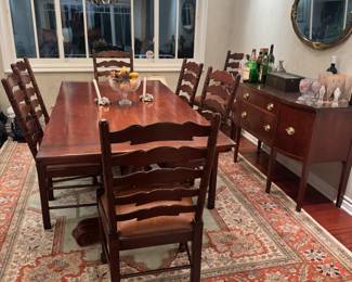 Vintage Farmhouse dinning table set