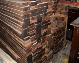 Reclaimed redwood 2x4 studs 