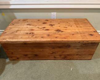 Vintage cedar chest 