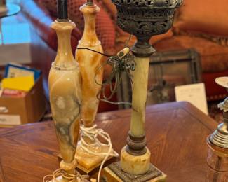 Antique vintage lamps 