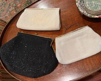 Vintage beaded clutches 