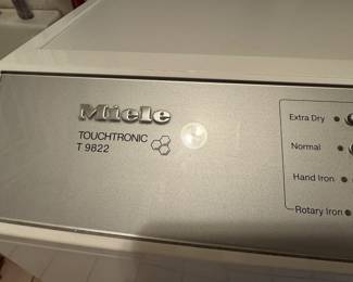 Miele Touchtronic dryer 