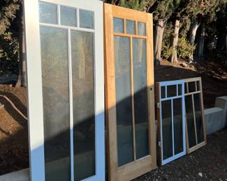  New Marvin glass doors and windows 