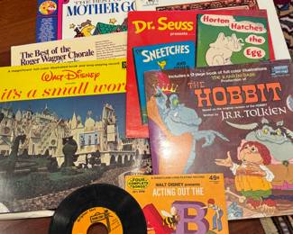 Children’s vinyl record 
