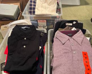 New with tags mens clothing 