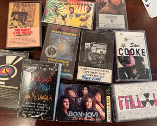 Vintage cassette tapes 