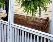 Antique Church Pew (needs refinishing): $65