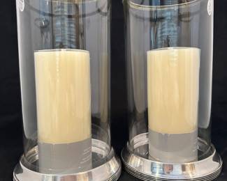 Gorgeous 10.75" Pottery Barn Hurricanes, Three Available! 