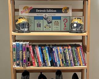 Teen/Kids Shoes and Vintage Disney VHS's Movies.