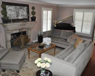 Stunning Living Room Filled with Phenomenal Quality Furniture and Home Decor!