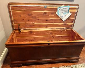 Beautiful Lane Cedar Chest, 47.5W x 18"D x 20"H