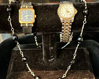 Beautiful Vintage Watches Including Gucci and Tissot.