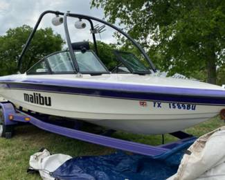 Malibu Boat and Trailer 