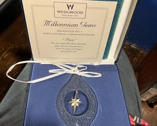 Wedgwood Ornament. 2 available. 