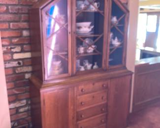 Antique china hutch 