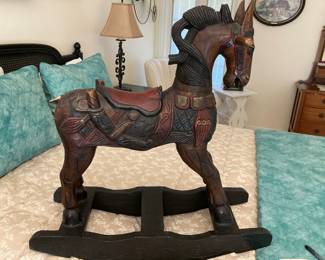 Vintage rocking horse