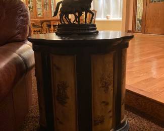 Table , with storage inside