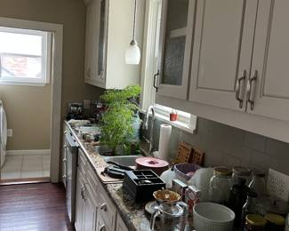 Kitchen utensils and cups