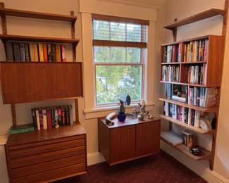 MID-CENTURY MODERN OFFICE WALL UNIT