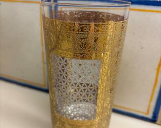 MID CENTURY STYLE GLASSWARE